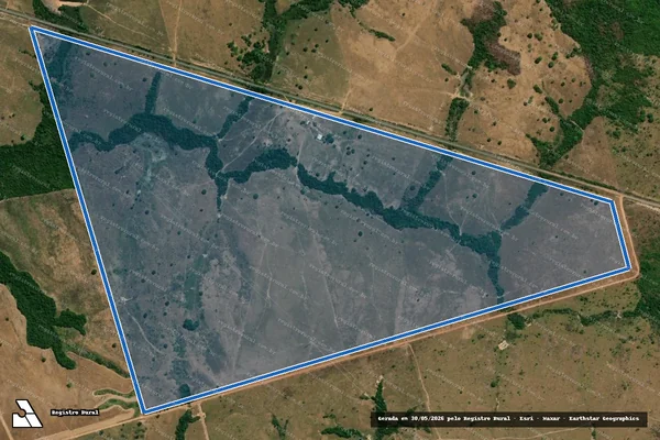 Imagem de satélite de FAZENDA DOIS LADOS - Gleba 02 em Arapoema - TO