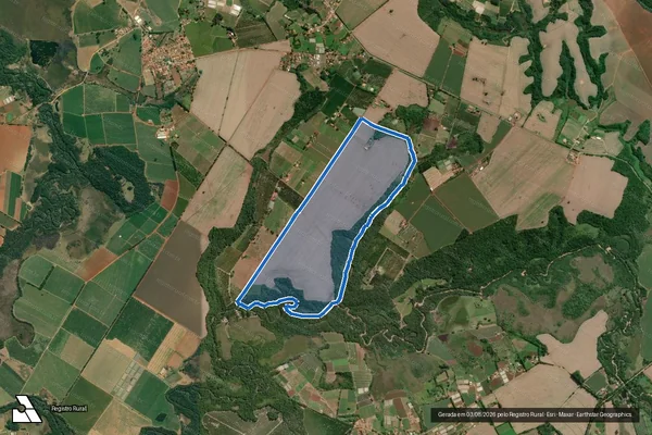 Imagem de satélite de SÍTIO BELA VISTA - Parcela 1 em São Miguel Arcanjo - SP