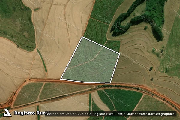 Imagem de satélite de FAZENDA JEQUITIBA II - PARTE 1 em Lavínia - SP