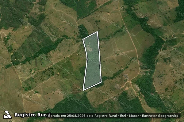 Imagem de satélite de PA BURGO ? LOTE 36 - Parte 1 em Marabá - PA