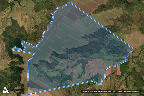 Imagem de satélite de FAZENDA SÃO JOÃO - 001 em Fortaleza dos Nogueiras - MA