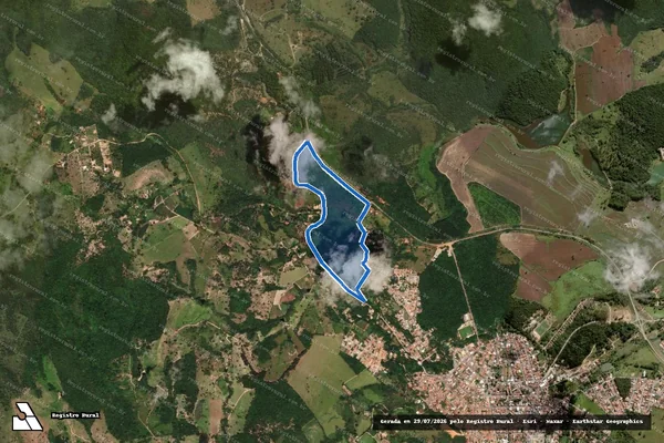 Imagem de satélite de UNIVERSIDADE FEDERAL DE VIÇOSA ? Campus Florestal - Parte 2 em Florestal - MG
