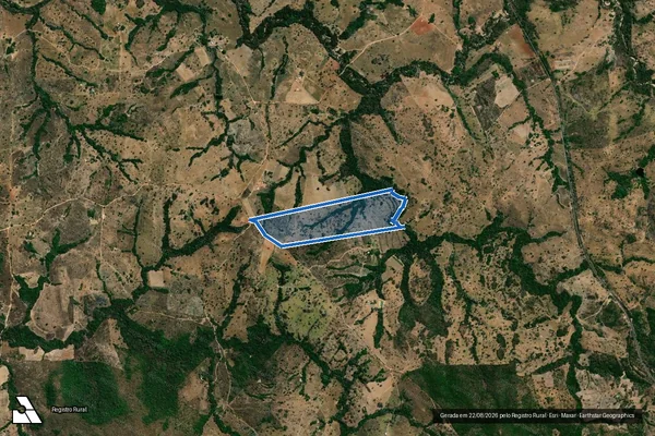Imagem de satélite de Lote 43 - Projeto de Assentamento Dom Tomaz Balduino - Lote 43 ? PA Dom Tomaz Balduino em Goiás - GO