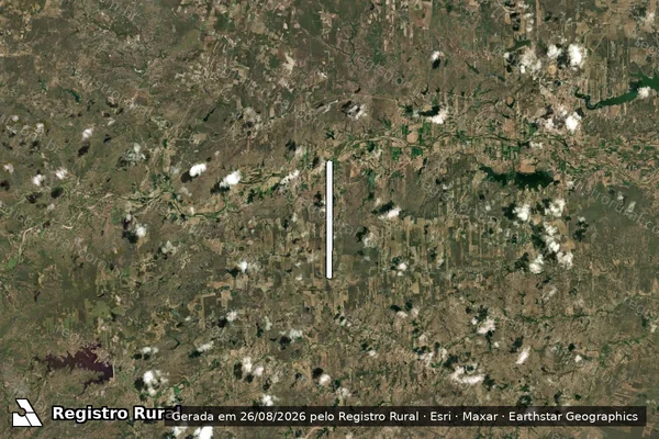 Imagem de satélite de SÍTIO TAPERA - SÍTIO TAPERA em Morada Nova - CE