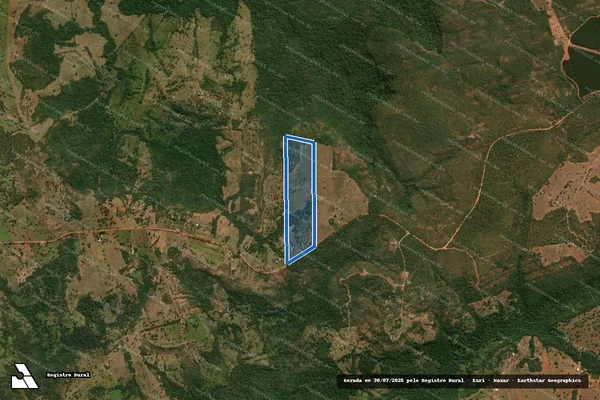 Imagem de satélite de Lote 23 ? P. A 17 DE MARÇO - Lote 23 em Juscimeira - MT