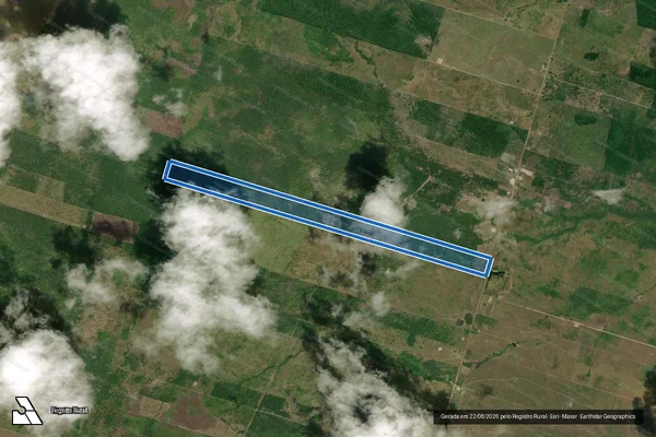 Imagem de satélite de LOTE 08 - Parte 1 em Santa Luzia do Paruá - MA