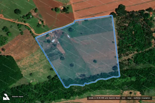 Imagem de satélite de Fazenda Jataí de Cima - Fazenda Jataí de Cima em Tanabi - SP