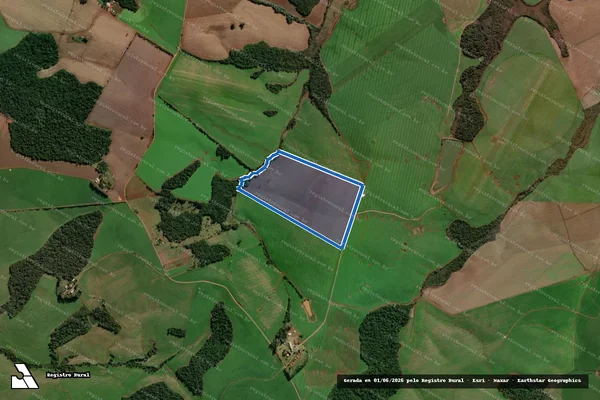 Imagem de satélite de FAZENDA BOA ESPERANÇA II - Matrícula 8659, 8935, 12680, 12681 em Boa Vista das Missões - RS