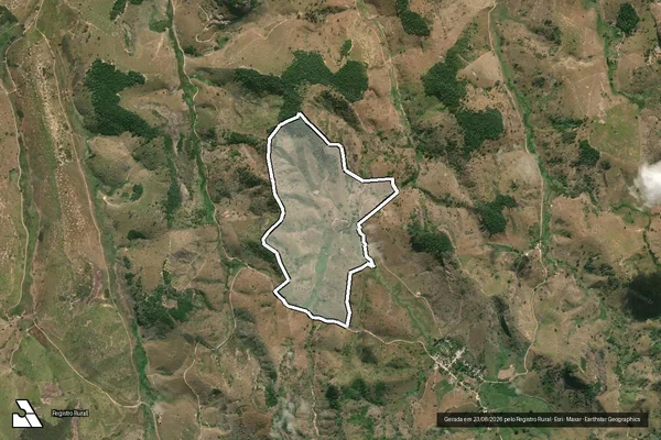 Imagem de satélite de FAZENDA SANTA EFIGENIA - Gleba JURIADYSON em Ecoporanga - ES