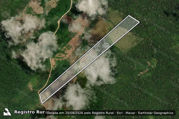 Imagem de satélite de / LOTE 417 - SÍTIO SÃO JOÃO
