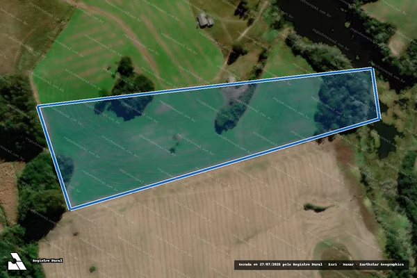 Imagem de satélite de FAZENDA SOLEDADE - MAT - 10.550 - Matrícula 10.550 em Bom Retiro - SC