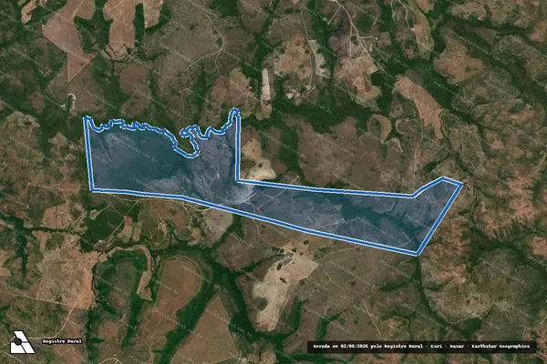 Imagem de satélite de FAZENDA RENASCENÇA - Parte 1 em Centenário - TO