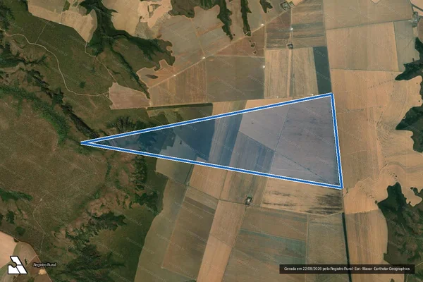 Imagem de satélite de FAZENDA CARAJÁS - DATA SÃO BENTO - 001 em Balsas - MA