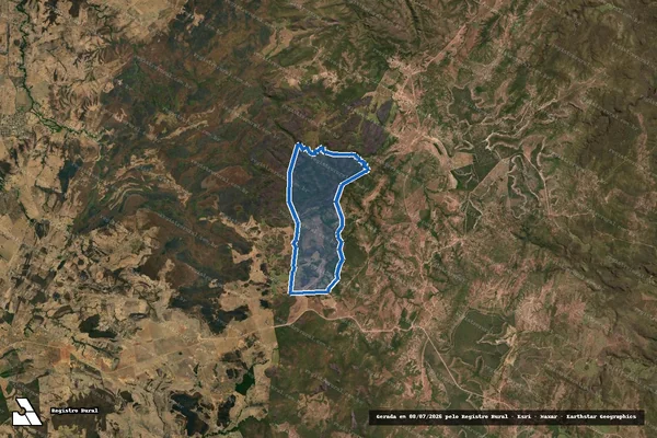 Imagem de satélite de FAZENDA MUNDO NOVO em Novo Alegre - TO