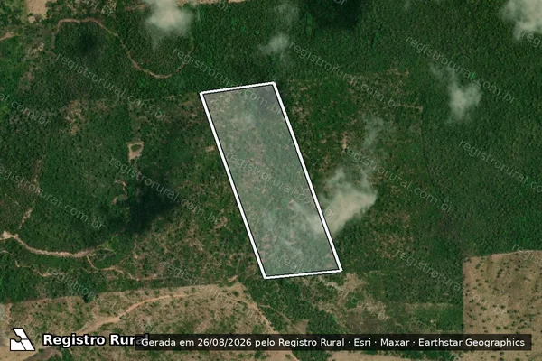 Imagem de satélite de O ELÉTRICO II - PARCELA 06 em Santo Antônio dos Lopes - MA