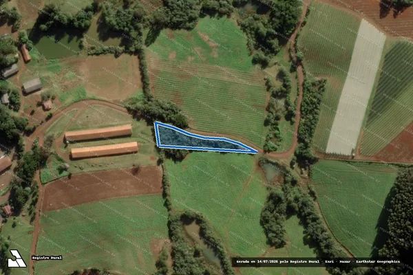 Imagem de satélite de SITIO BELA VISTA em Fraiburgo - SC