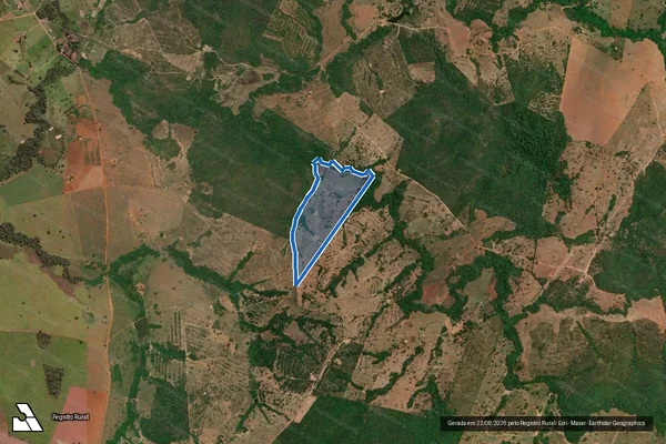 Imagem de satélite de LOTE 74-PROJETO DE ASSENTAMENTO SÃO DOMINGOS