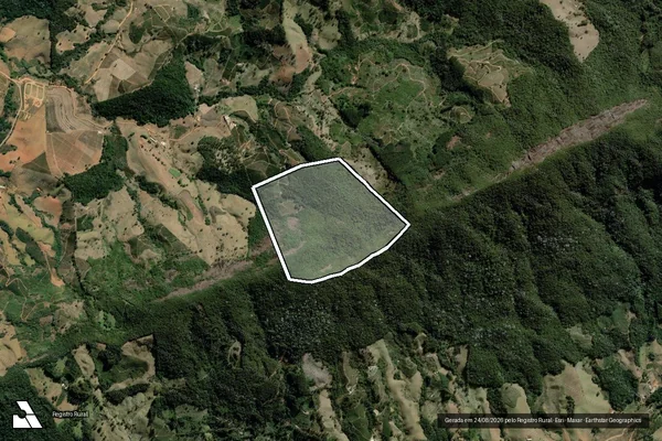 Imagem de satélite de Sítio da Serra - Parte 1 em Conceição das Pedras - MG