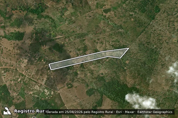 Imagem de satélite de FAZENDA NOVA - Parte 6 em Senador La Rocque - MA