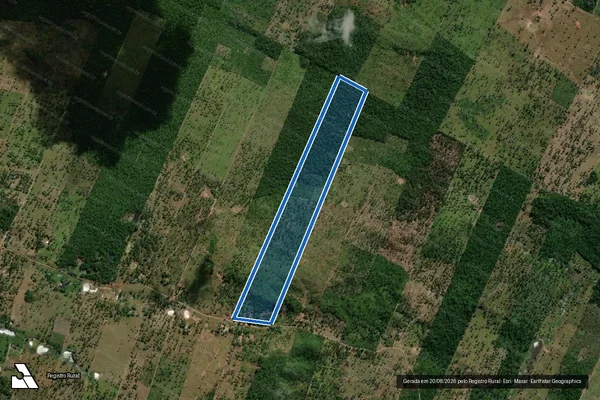 Imagem de satélite de FAZENDA BACABEIRA-LOTE 44 / Parte 1