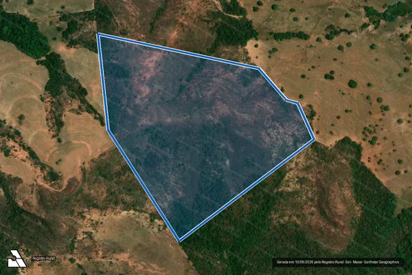 Imagem de satélite de FAZENDA MORRINHOS LG. DEN. ALTO DA BOA VISTA - 001 em Caiapônia - GO