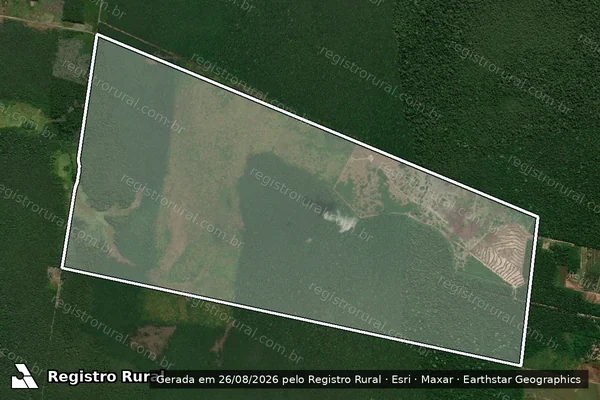 Imagem de satélite de FAZENDA 7 CORAÇÕES / 001