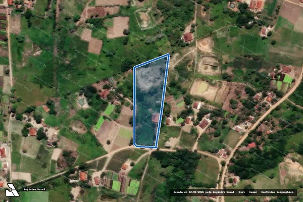 Imagem de satélite de SÍTIO PAU FERRO - Parte 1 em Lagoa Seca - PB