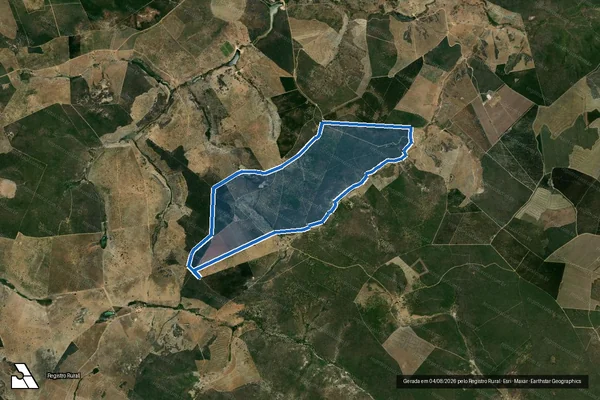 Imagem de satélite de TREMENDAL - Parte 1 em Curral de Dentro - MG