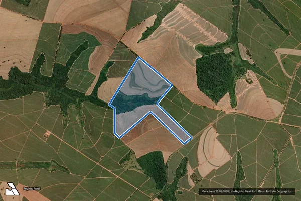 Imagem de satélite de Fazenda Don Rufino - PARTE 1 em Novo Horizonte - SP