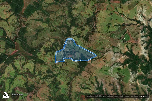 Imagem de satélite de FAZENDA SELADO E BOA VISTA - 001 em São Gotardo - MG