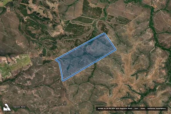 Imagem de satélite de FAZENDA CANABARROS I - Gleba 01 em Buritizeiro - MG