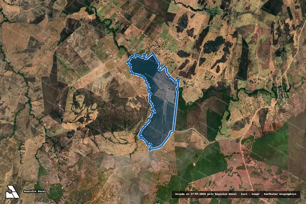 Imagem de satélite de FAZENDA UMBUZEIRO - FAZENDA UMBUZEIRO em Iaciara - GO