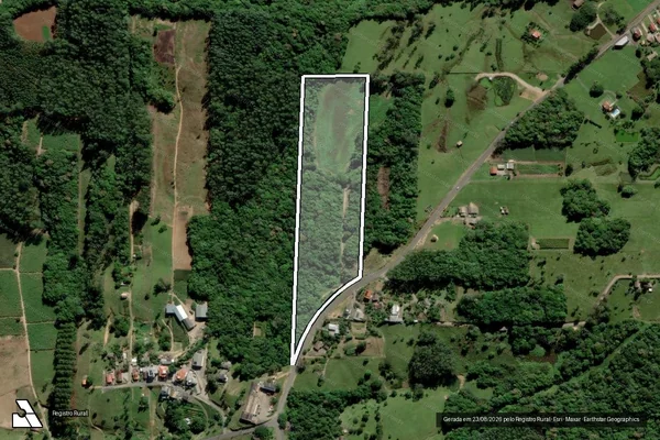 Imagem de satélite de SITIO DA NADIR - SITIO DA NADIR em Siderópolis - SC
