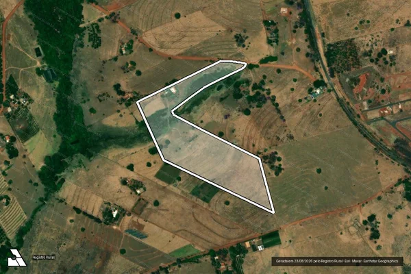 Imagem de satélite de SÍTIO BOM JESUS - Gleba Total em Urânia - SP