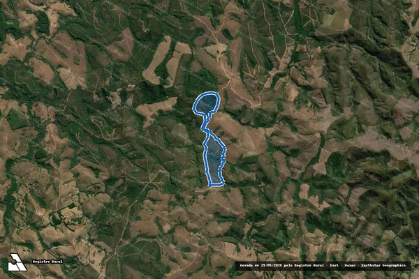 Imagem de satélite de Fazenda Aliança - Fazenda Aliança ? Gleba 02 em Lima Duarte - MG