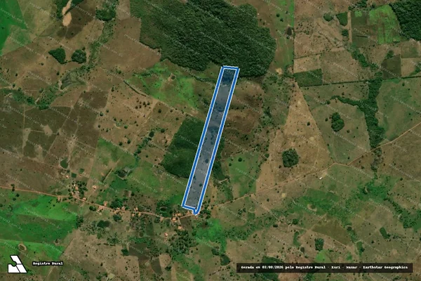 Imagem de satélite de FAZENDA SAO FRANCISCO - Parte 4 em Tuntum - MA