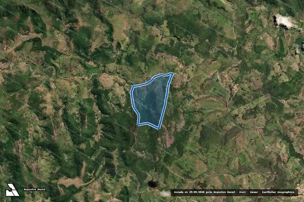 Imagem de satélite de FAZENDA LIMOEIRO - Parte 2 em Águas Formosas - MG