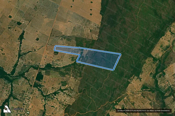 Imagem de satélite de LOTE 85 / Parte 1 em Diamantino - MT