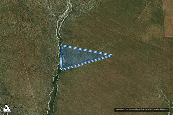 Imagem de satélite de FAZENDA NOVA ESPERANÇA - Parte 4 em Coribe - BA