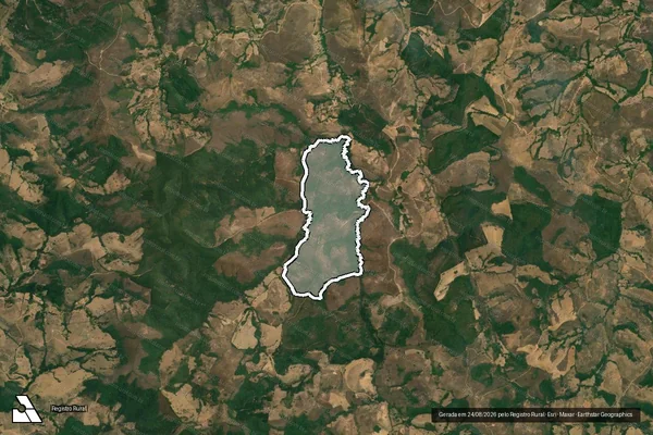 Imagem de satélite de FAZENDA ROSEIRA - FAZENDA ROSEIRA em Andrelândia - MG
