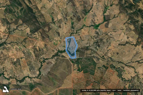 Imagem de satélite de PA MANGAL ? LOTE 54 - PARTE I em Natalândia - MG