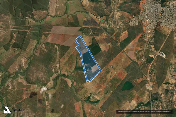 Imagem de satélite de FAZENDA ALIANÇA - Parte 1 em Corinto - MG