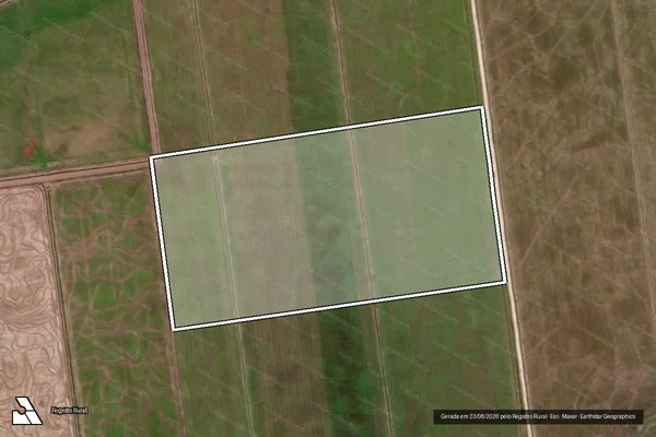 Imagem de satélite de Fazenda São Luiz II - Transcrição 15.174 em Arroio Grande - RS