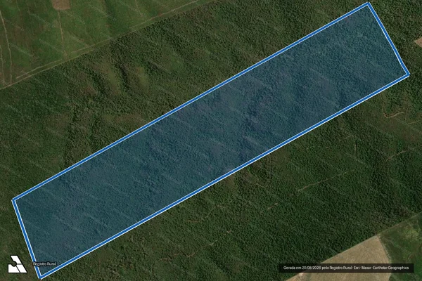 Imagem de satélite de SÃO PEDRO - Parte 1 em Caxias - MA