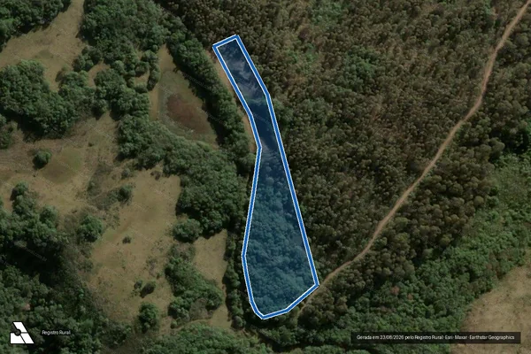 Imagem de satélite de FAZENDA DO BUTIÁ-PARTE 3 - Parte 1 em Campestre da Serra - RS