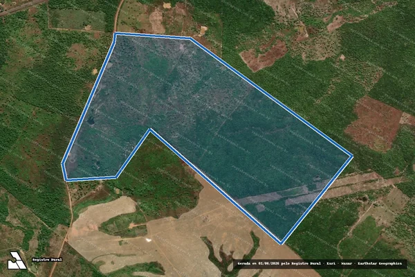 Imagem de satélite de Fazenda Baianada - Parte 1 em Governador Eugênio Barros - MA