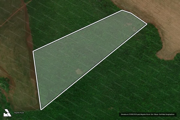 Imagem de satélite de Fazenda Lageado II - Parte 1 em Maracaju - MS