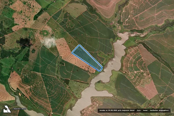 Imagem de satélite de SÍTIO SÃO BOM JESUS - Parte 1 em Santo Antônio do Aracanguá - SP