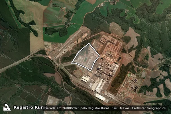 Imagem de satélite de Imóvel Campina dos Pupos - Imóvel Campina dos Pupos em Ortigueira - PR