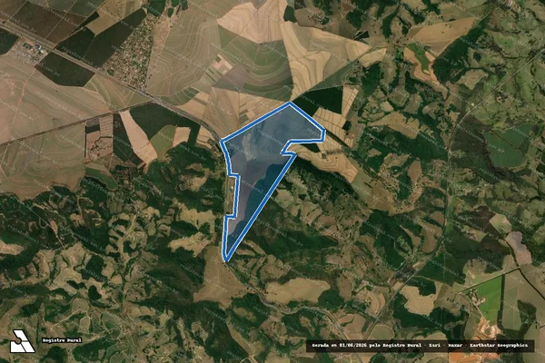 Imagem de satélite de Fazenda Santana de Cima / 30.458 (2 de 2) em None